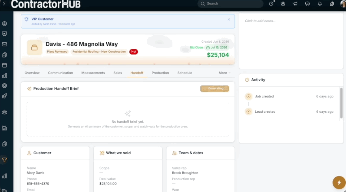 AI-Native CRM built for the future of Project Management