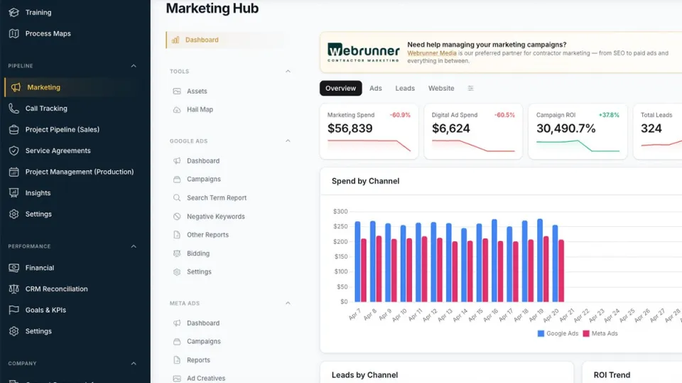 Get more leads and sell more jobs
